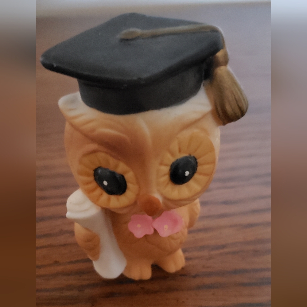 Lefton Owl Ceramic Figurine - Picture 2 of 3